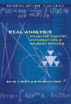 Real analysis - measure theory, integration, and Hilbert spaces