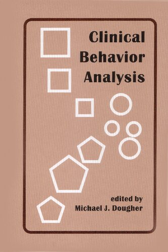 Clinical behavior analysis