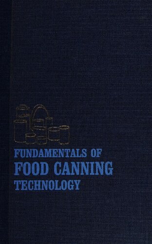 Fundamentals of food canning technology