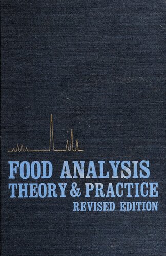 Food Analysis: Theory and Practice