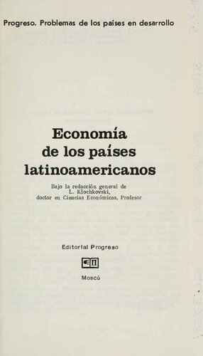 Economía de los países latinoamericanos