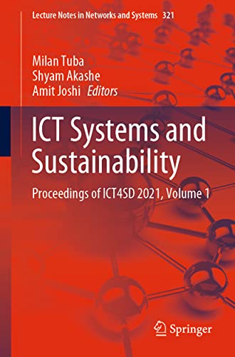 ICT Systems and Sustainability: Proceedings of ICT4SD 2021, Volume 1