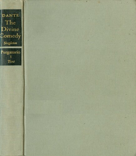 The Divine Comedy: Purgatorio: Italian Text and Translation