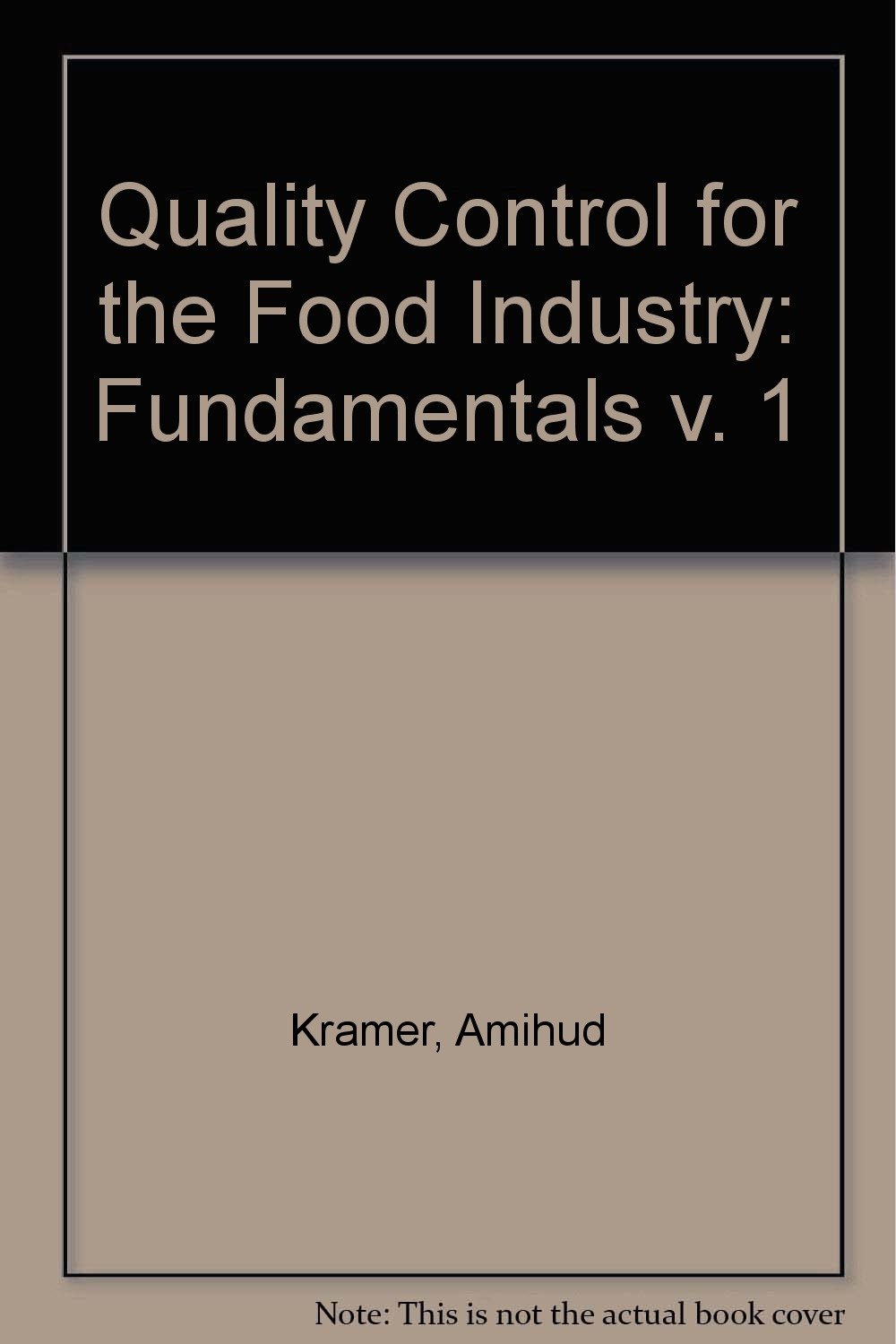 Quality control for the food industry,