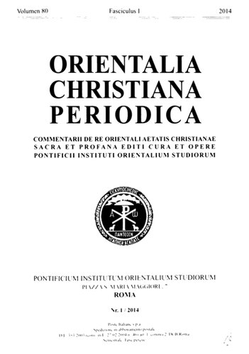 Orientalia Christiana Periodica