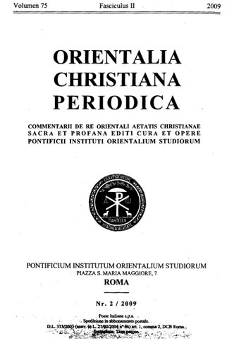 Orientalia Christiana Periodica