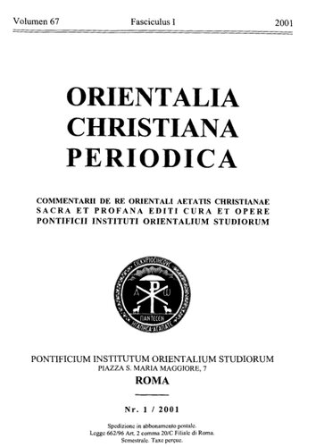 Orientalia Christiana Periodica