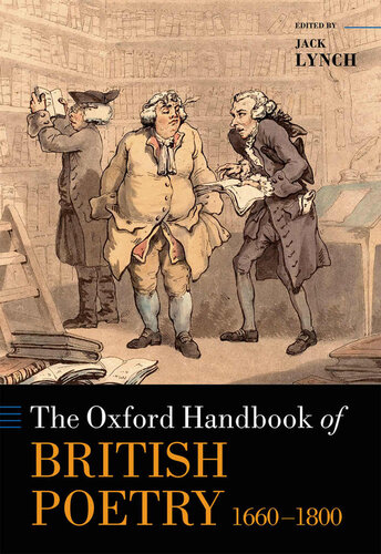 The Oxford Handbook of British Poetry, 1660-1800 (Oxford Handbooks)