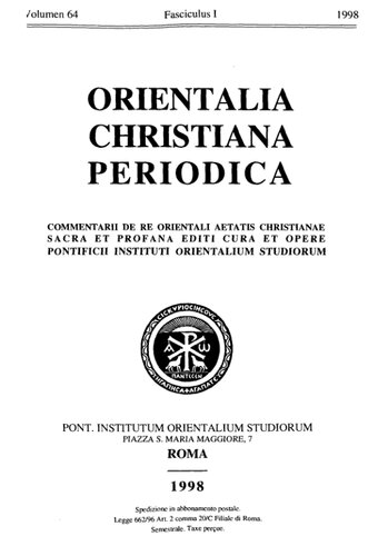Orientalia Christiana Periodica