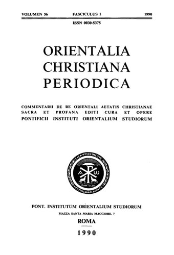 Orientalia Christiana Periodica