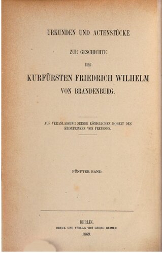 Sändische Verhandlungen (Cleve-Mark)