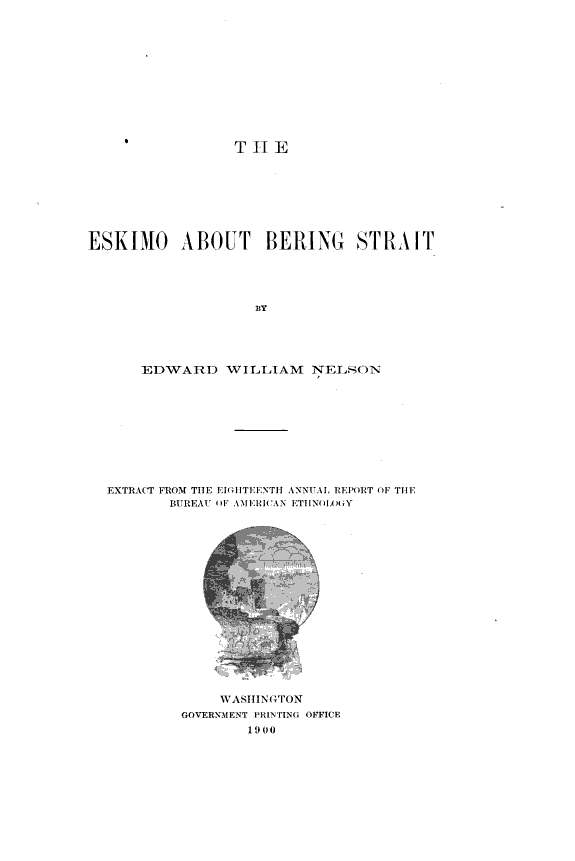 The Eskimo about Bering Strait