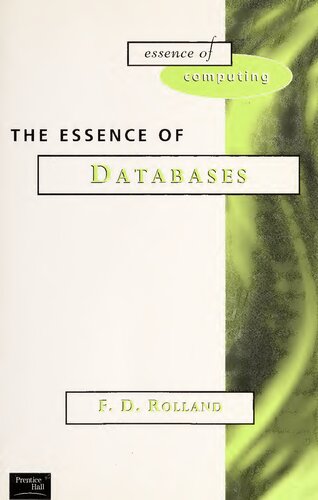 The Essence of Databases