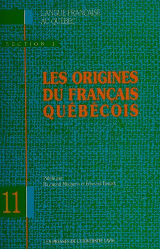 Les origines du francais quebecois