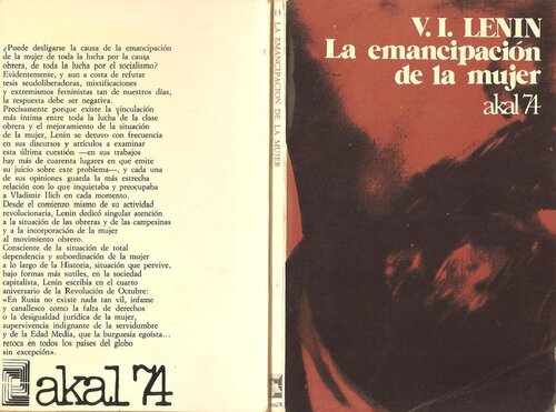 La emancipación de la mujer