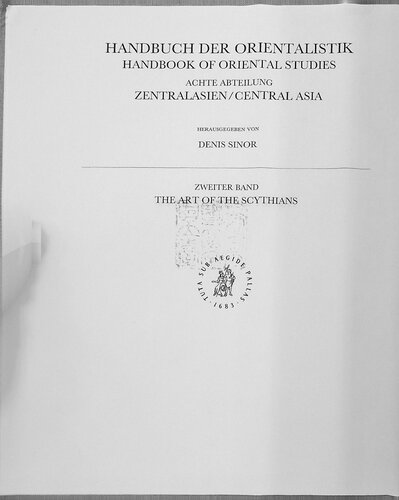 The Art of the Scythians (the Interpenetration of Cultures at the Edge of the Hellenic World)