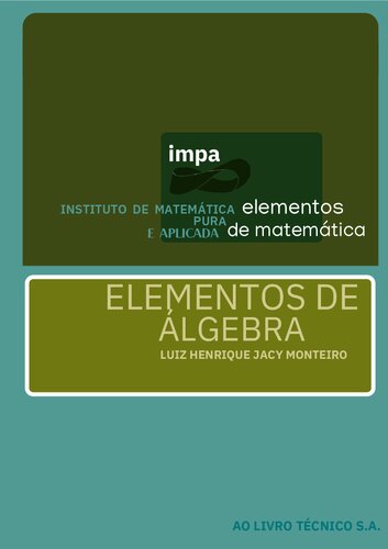 Elementos de Álgebra