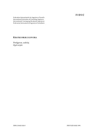 Kratki oblik ugovora