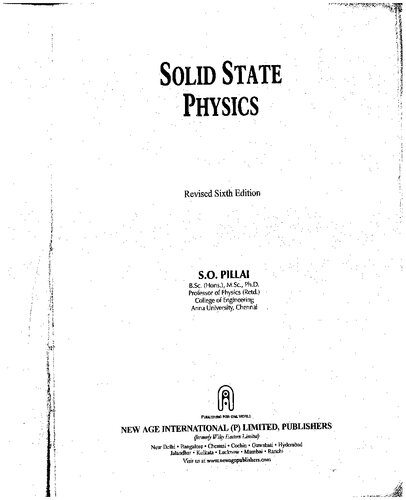 Solid State Physics