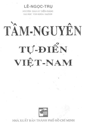 Tam Nguyen Tu Dien Viet Nam