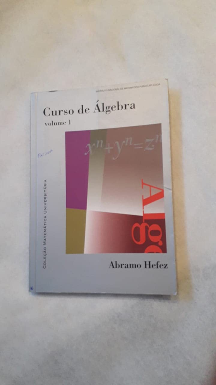 Curso de Álgebra -  Volume 1
