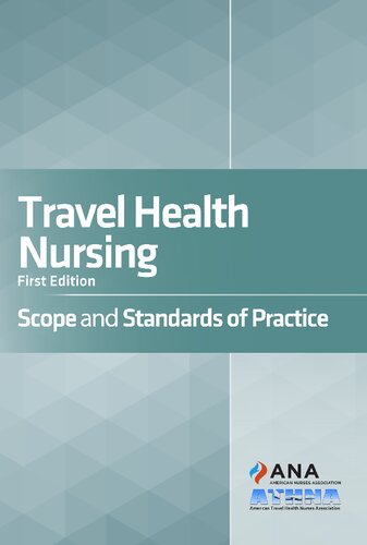 Travel health nursing : scope and standards of practice