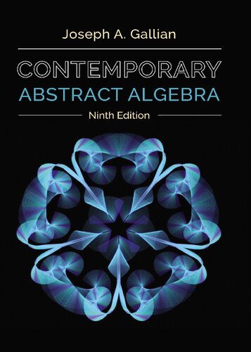 Contemporary Abstract Algebra