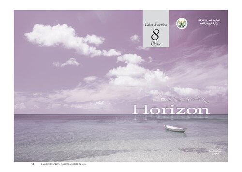 Cours de français pour la Syrie. Cahier d’exercices. 8 classe