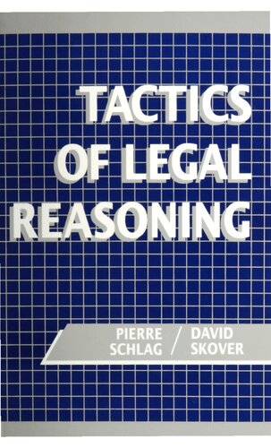 Tactics of Legal Reasoning