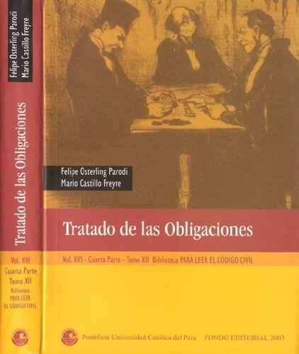 Tratado de las obligaciones T. 12 : Cuarta parte.
