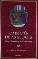 Caesar's De Analogia: Edition, Translation, and Commentary