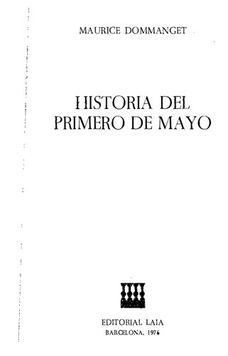 Historia del primero de mayo