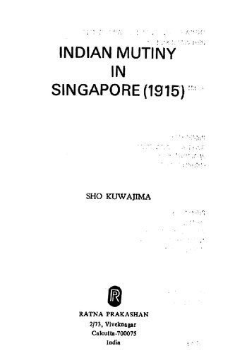 Indian mutiny in Singapore, 1915