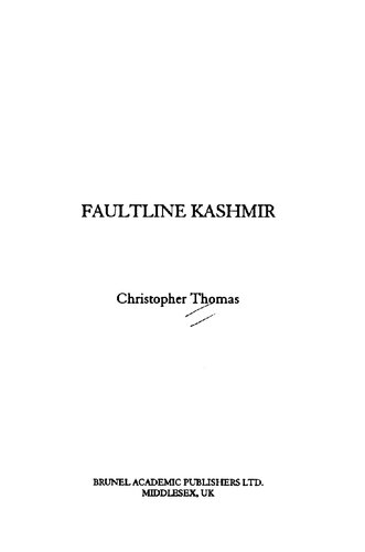Faultline Kashmir