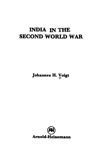 India in the Second World War