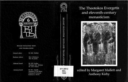 The Theotokos Evergetis and eleneth-century monasticism