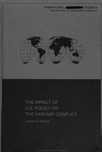 The impact of U.S. policy on the Kashmir conflict