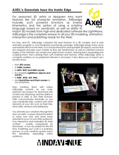 Axel Marketing Guide