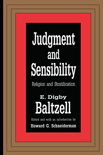 Judgment and Sensibility: Religion and Stratification