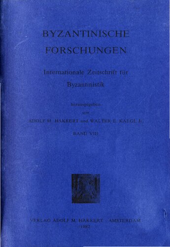 Byzantinische Forschungen