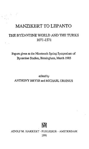 Byzantinische Forschungen