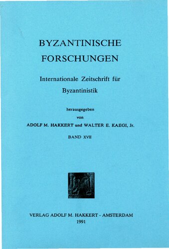 Byzantinische Forschungen