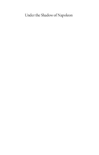 Under the Shadow of Napoleon: French Influence on the American Way of Warfare from the War of 1812 to the Outbreak of WWII