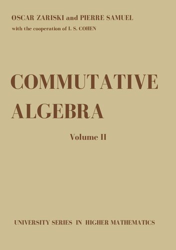 Commutative Algebra