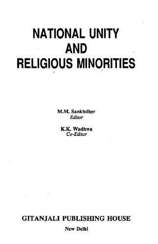 National unity and religious minorities