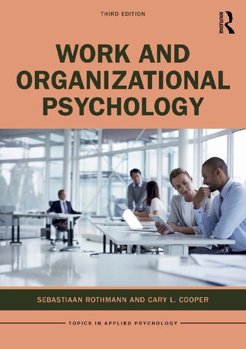 WORK AND ORGANIZATIONAL PSYCHOLOGY.
