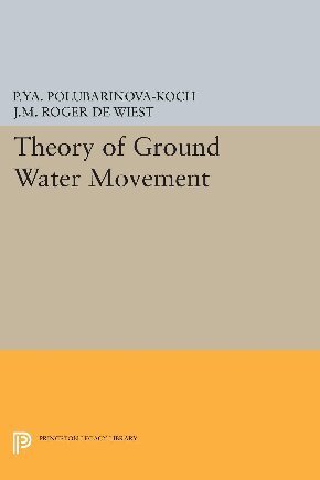 Theory of Ground Water Movement