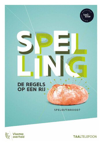 Spelling de regels op een rij