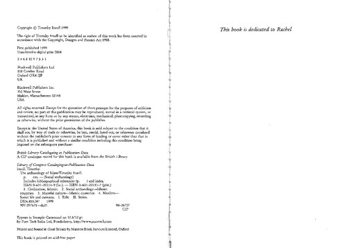 The archaeology of Islam