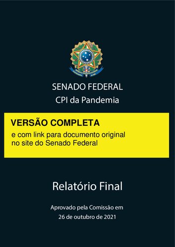 Relatório Final CPI da Pandemia COVID-19 Brasil